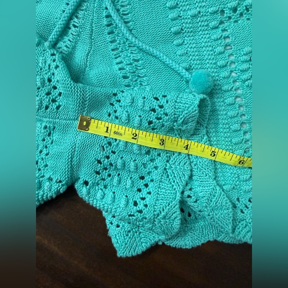 Anthropologie- Farm Rio Crochet Tie Shorts - Picture 8 of 8